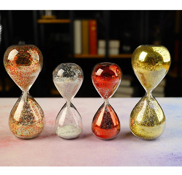 Wholesale Retro Hourglass with Glitter Inside